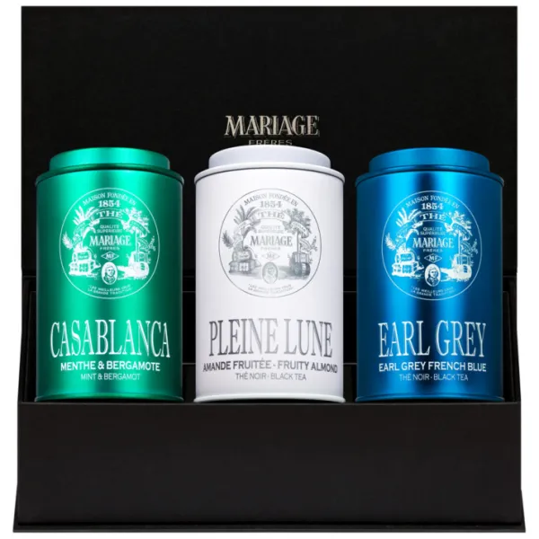 New CHARISMATIC TEA Pleine Lune | Coffrets De 3 Thés