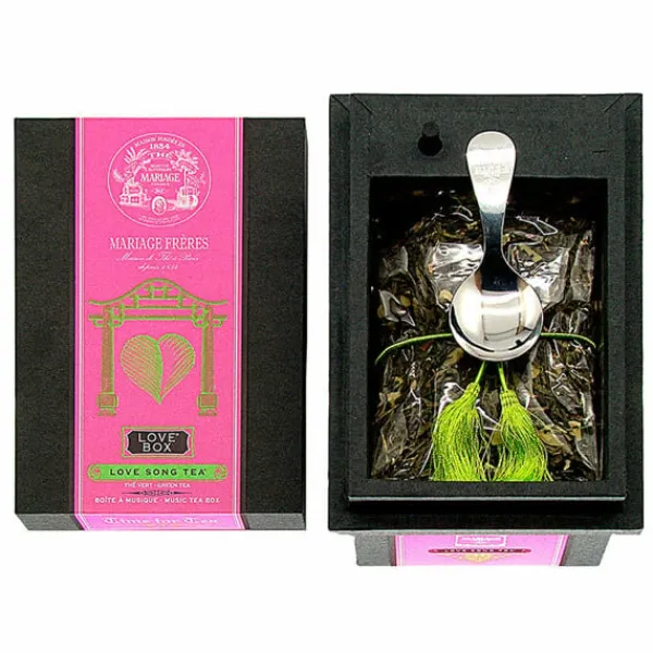 Clearance LOVE BOX - Love Song Tea Thé Vert | Amandes & Noix